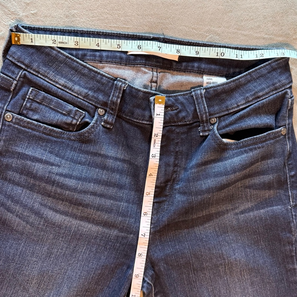 Eunina Dark Blue Skinny Jeans - Picture 4 of 7